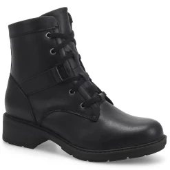 Clarks Hearth Parker Women Black New