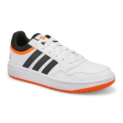 Adidas Hoops 3.0 K Kids White/Black/Orange Discount