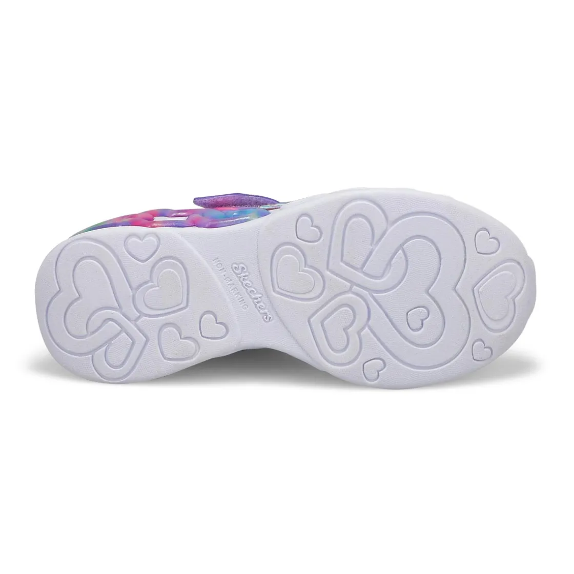 Skechers Infinite Heart Lights Girls Lavender/Multi Best