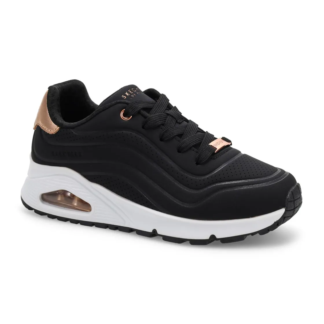 Skechers JGoldcrown Uno Lite - Metallic Love Girls