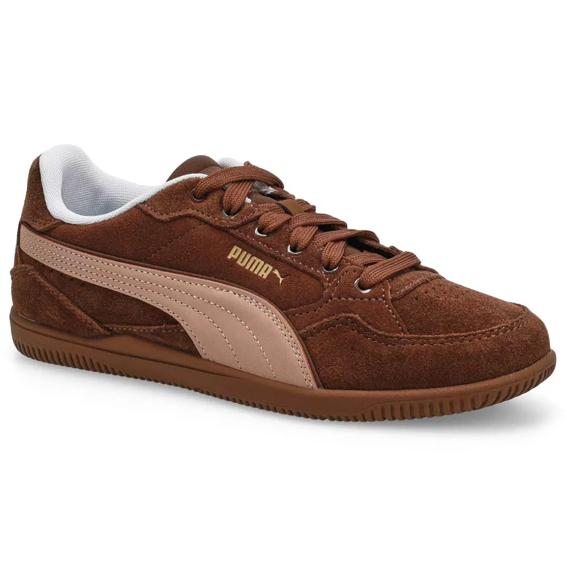 Puma K-Moda SD Women Chestnut Brown/Rose Latte/White Clearance