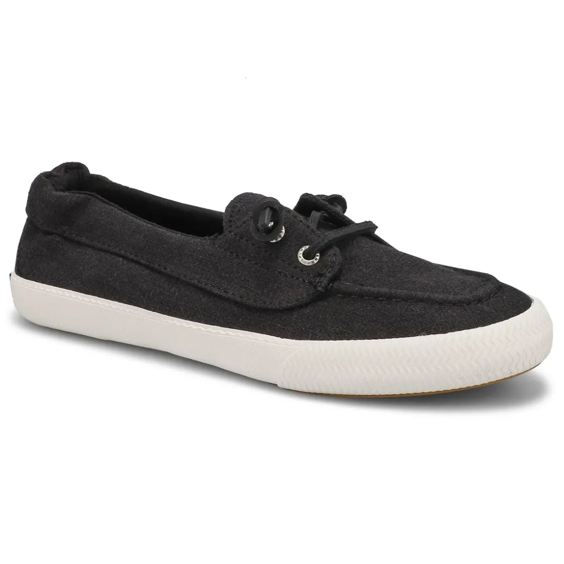 Sperry Lounge Away 2 Linen Women Black New