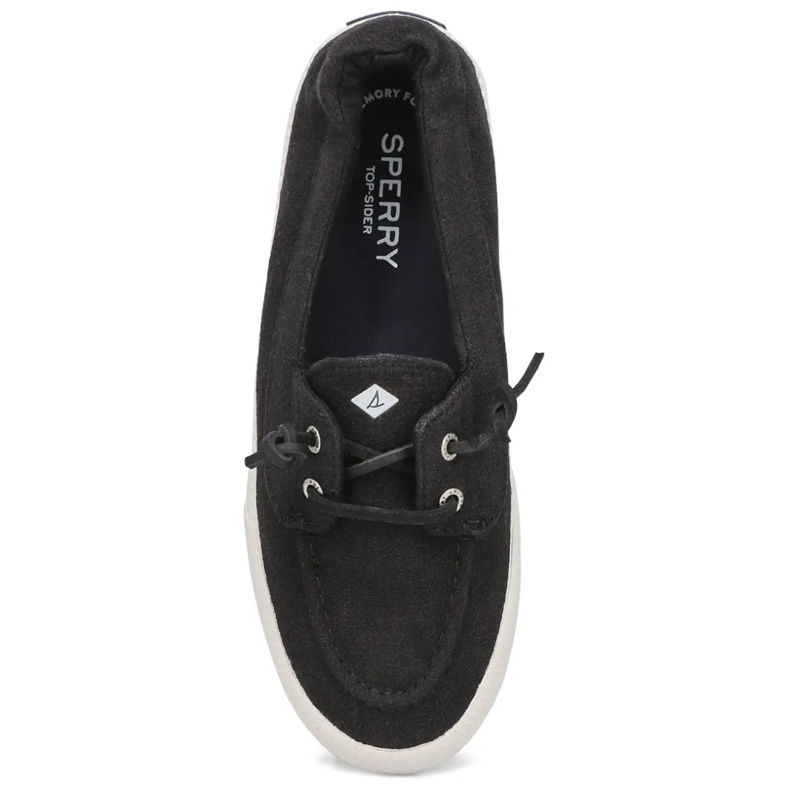 Sperry Lounge Away 2 Linen Women Black New