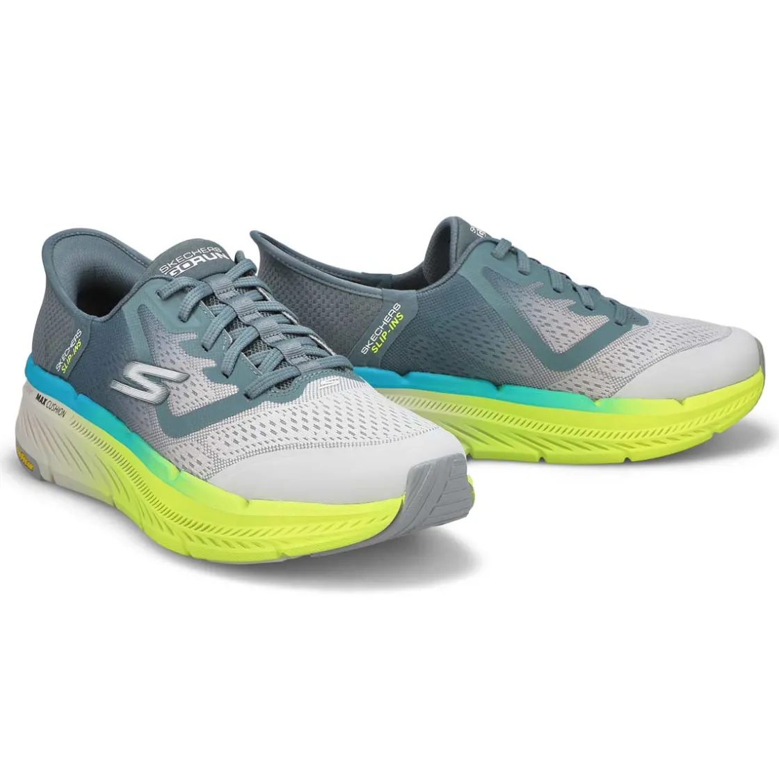 Skechers Max Cushion Premier 2.0 Men Grey Multi Outlet