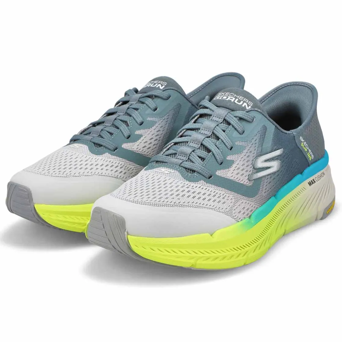 Skechers Max Cushion Premier 2.0 Men Grey Multi Outlet