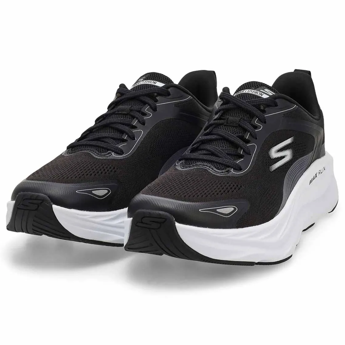 Skechers Max Run - Pacewave Men Black/White Sale