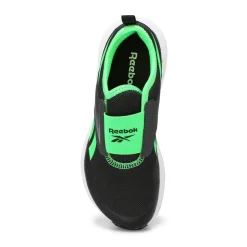 Reebok Nano Play Slip-On Kids Grey/Black/Solar Lime Clearance