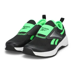 Reebok Nano Play Slip-On Kids Grey/Black/Solar Lime Clearance