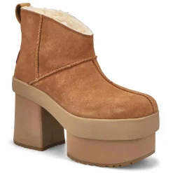 UGG New Heights Platform Mini Women Chestnut New