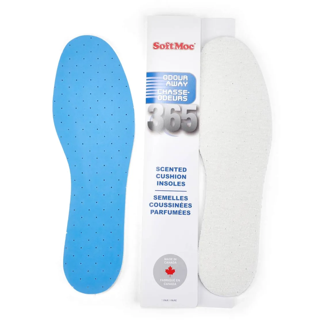 SoftMoc Shoe Care Odor Away Insoles Men White Sale