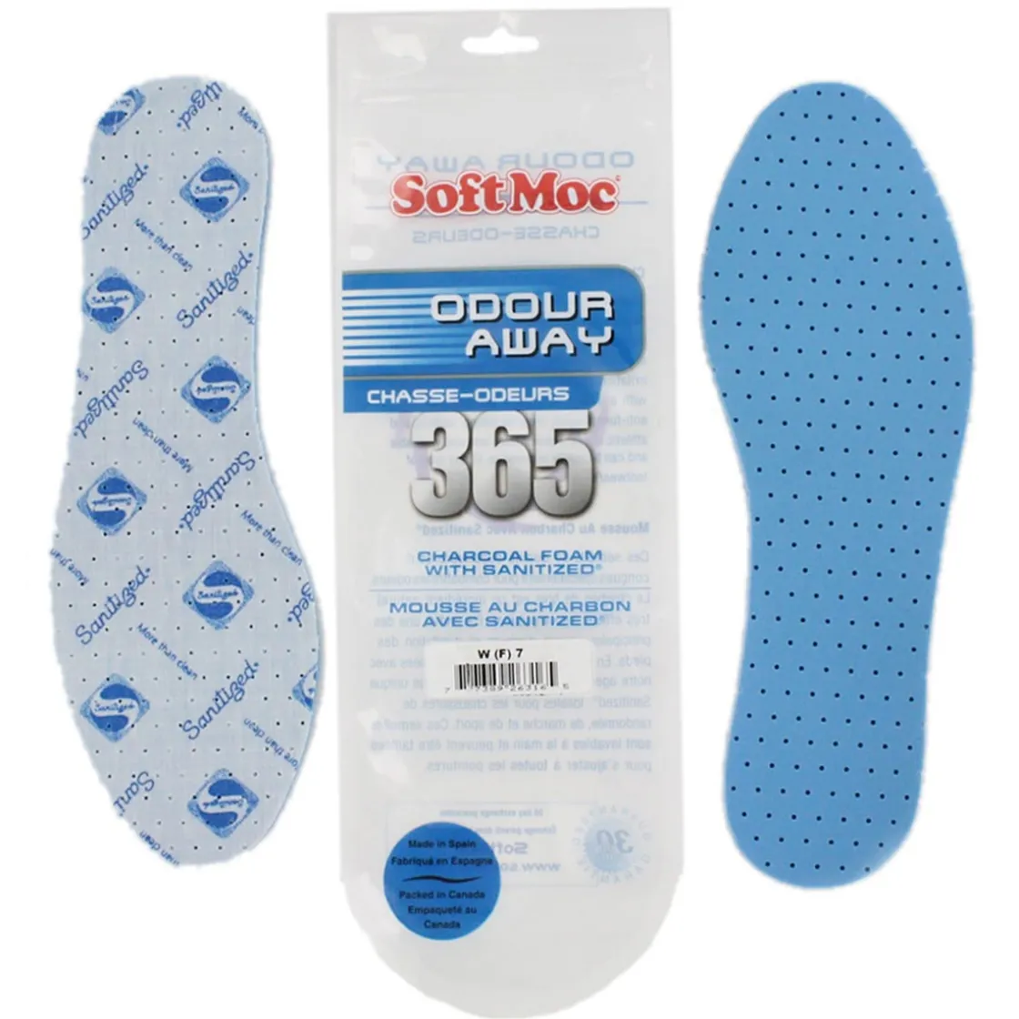 SoftMoc Shoe Care Odour Away Insole Women White Outlet
