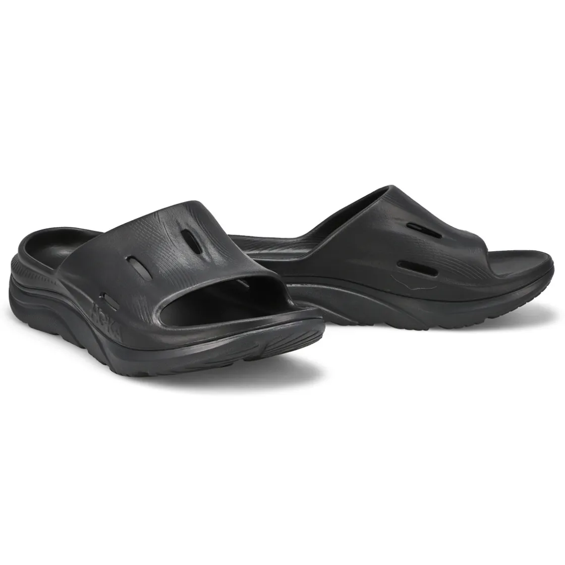 HOKA Ora Recovery Slide 3 Men Black/Black Online