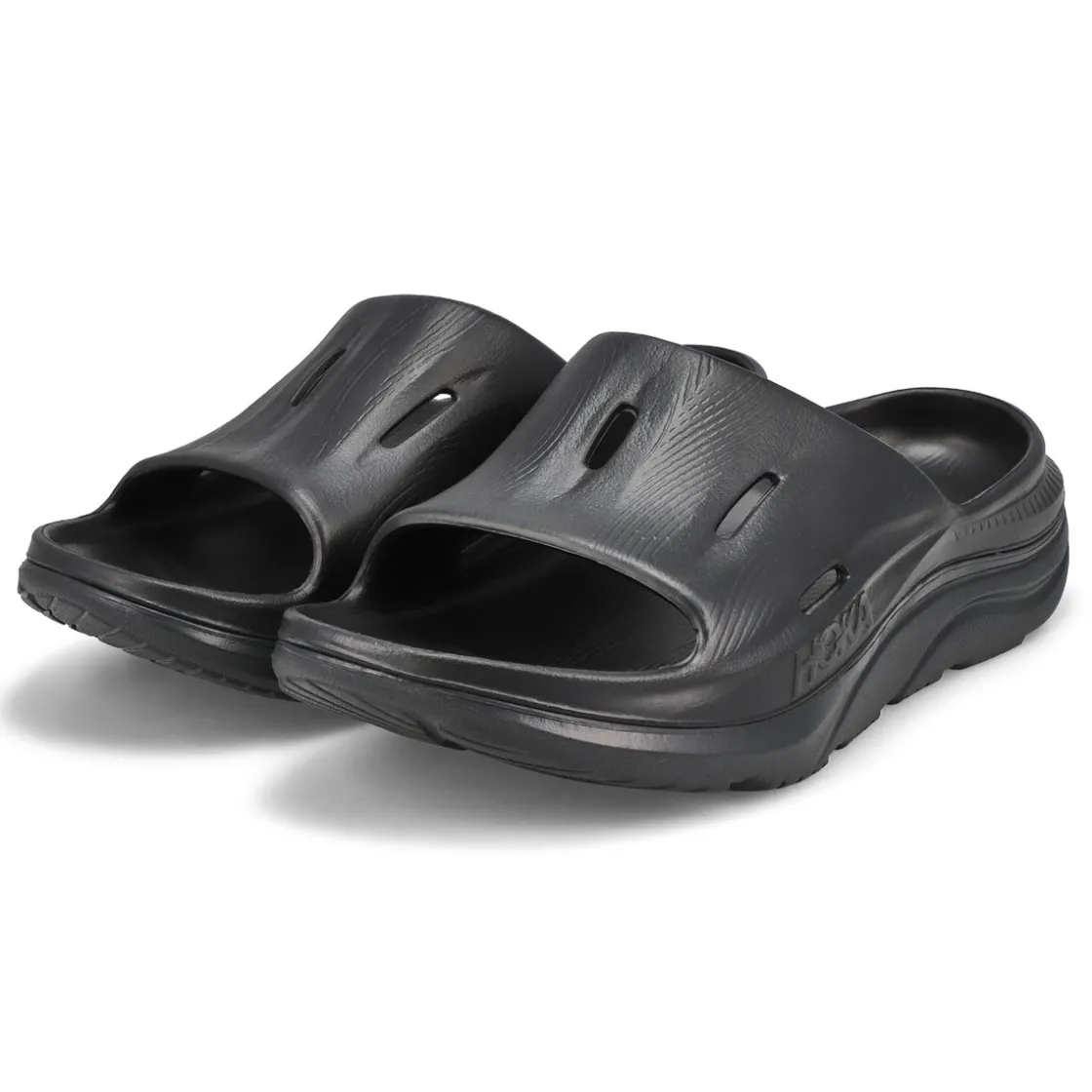HOKA Ora Recovery Slide 3 Men Black/Black Online