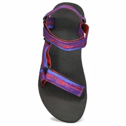 Teva Original Universal Tye-Dye Men Red Blue Discount