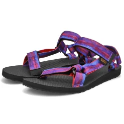 Teva Original Universal Tye-Dye Men Red Blue Discount