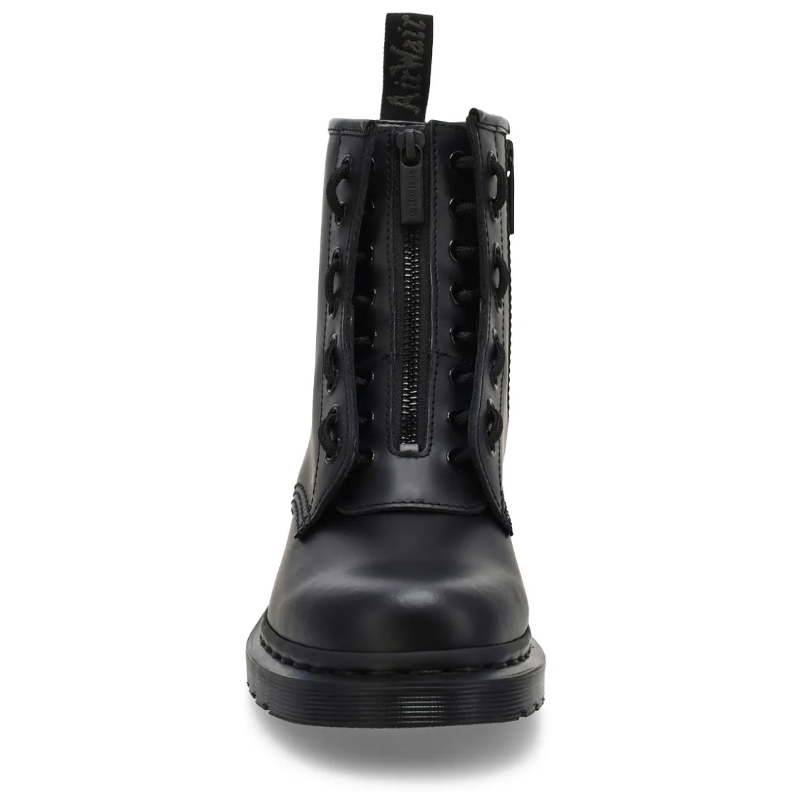 Dr Martens Pascal Zip Mono Unisex Black Smooth Discount