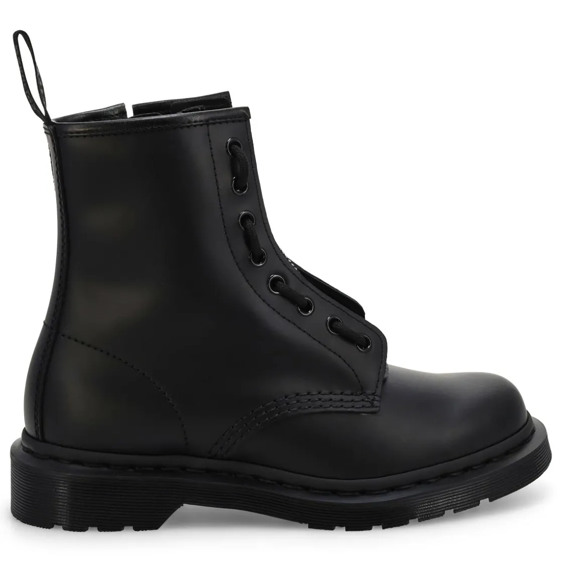Dr Martens Pascal Zip Mono Unisex Black Smooth Discount