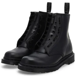 Dr Martens Pascal Zip Mono Unisex Black Smooth Discount