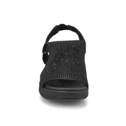 Skechers Pier-Lite Circle Back Women Black/Black Clearance