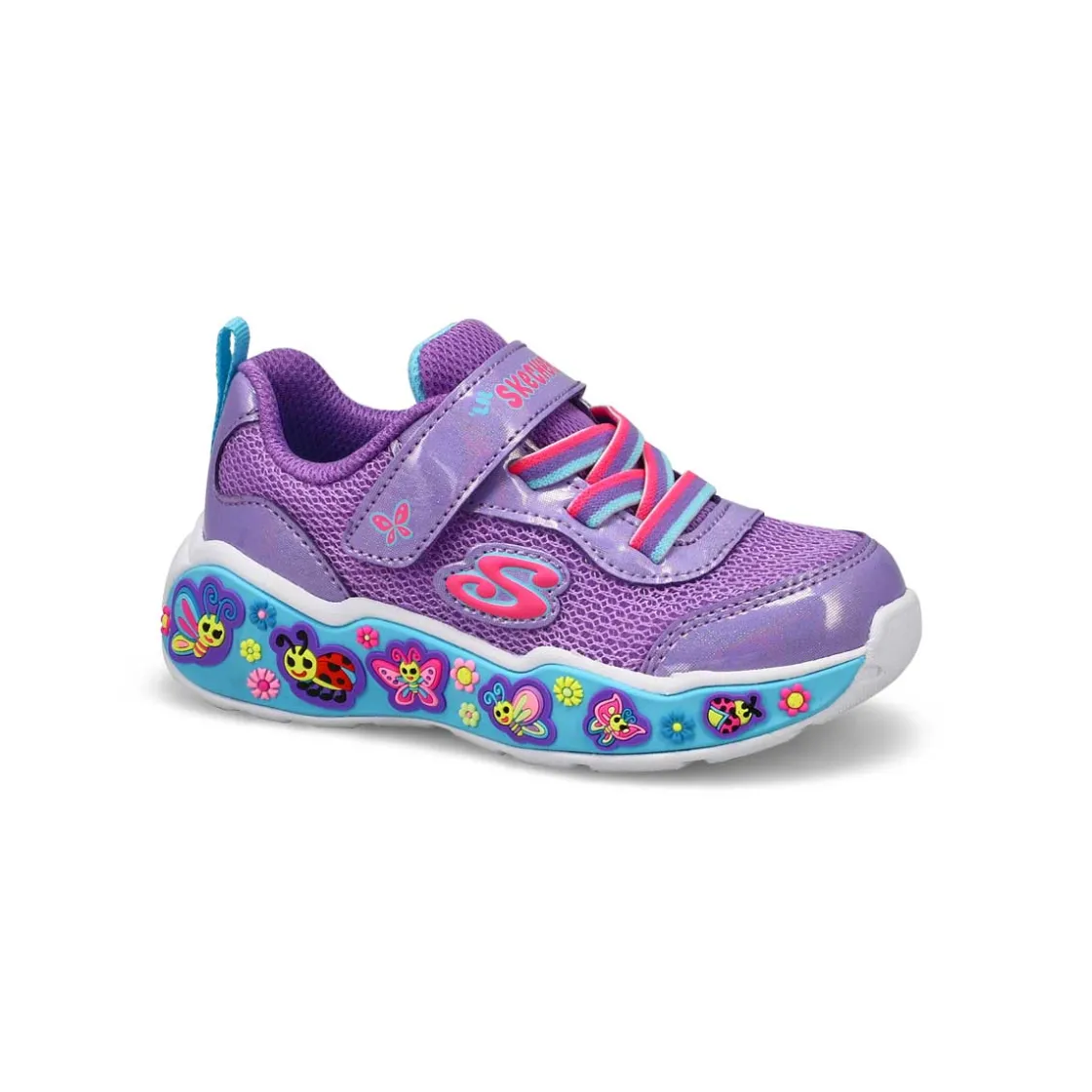 Skechers Play Scene Fun Squad Baby and Toddlers Purple/Multi New