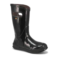 Bogs Rainboot Solid Kids Black Clearance
