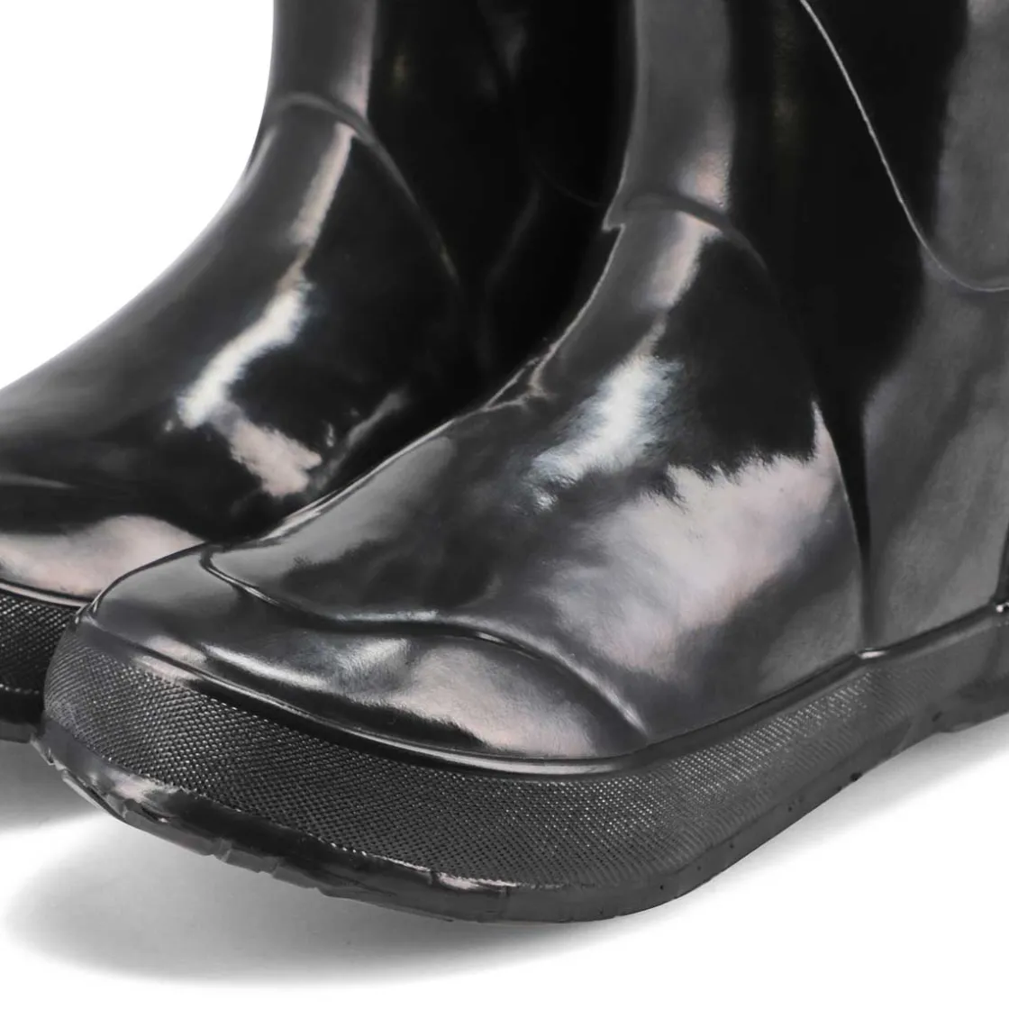 Bogs Rainboot Solid Kids Black Clearance