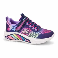Skechers Rainbow Cruisers - Rainbow Reflection Girls Navy/Multi Discount