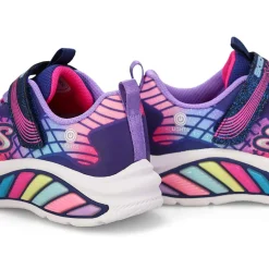 Skechers Rainbow Cruisers - Rainbow Reflection Girls Navy/Multi Discount