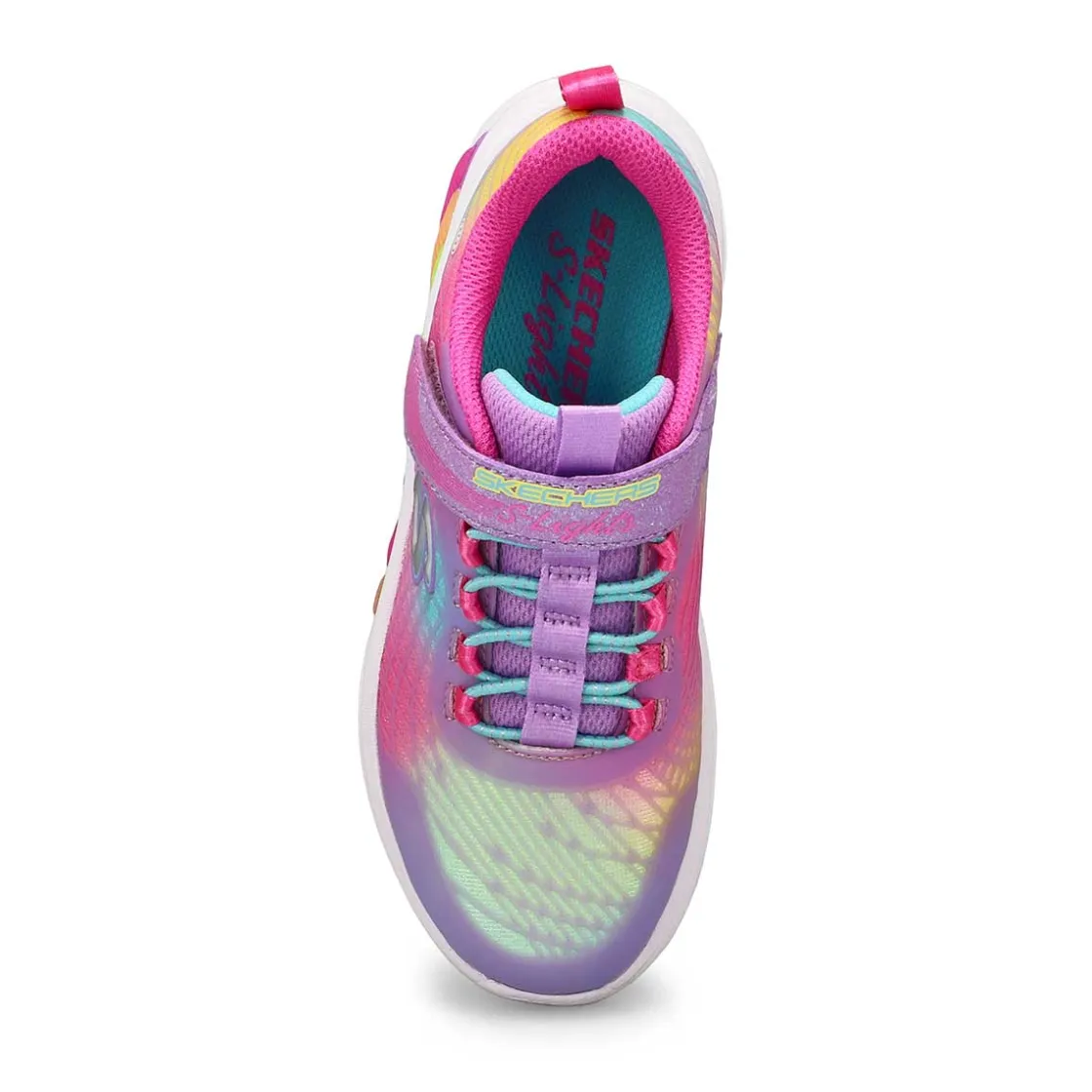 Skechers Rainbow Cruisers Rainbow Reflectin Girls Lavender/Multi Best