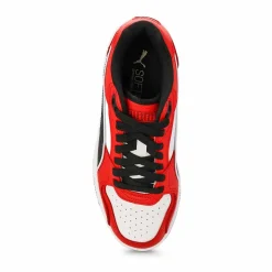 Puma Rebound Break Low Boys Red/Black/White Hot