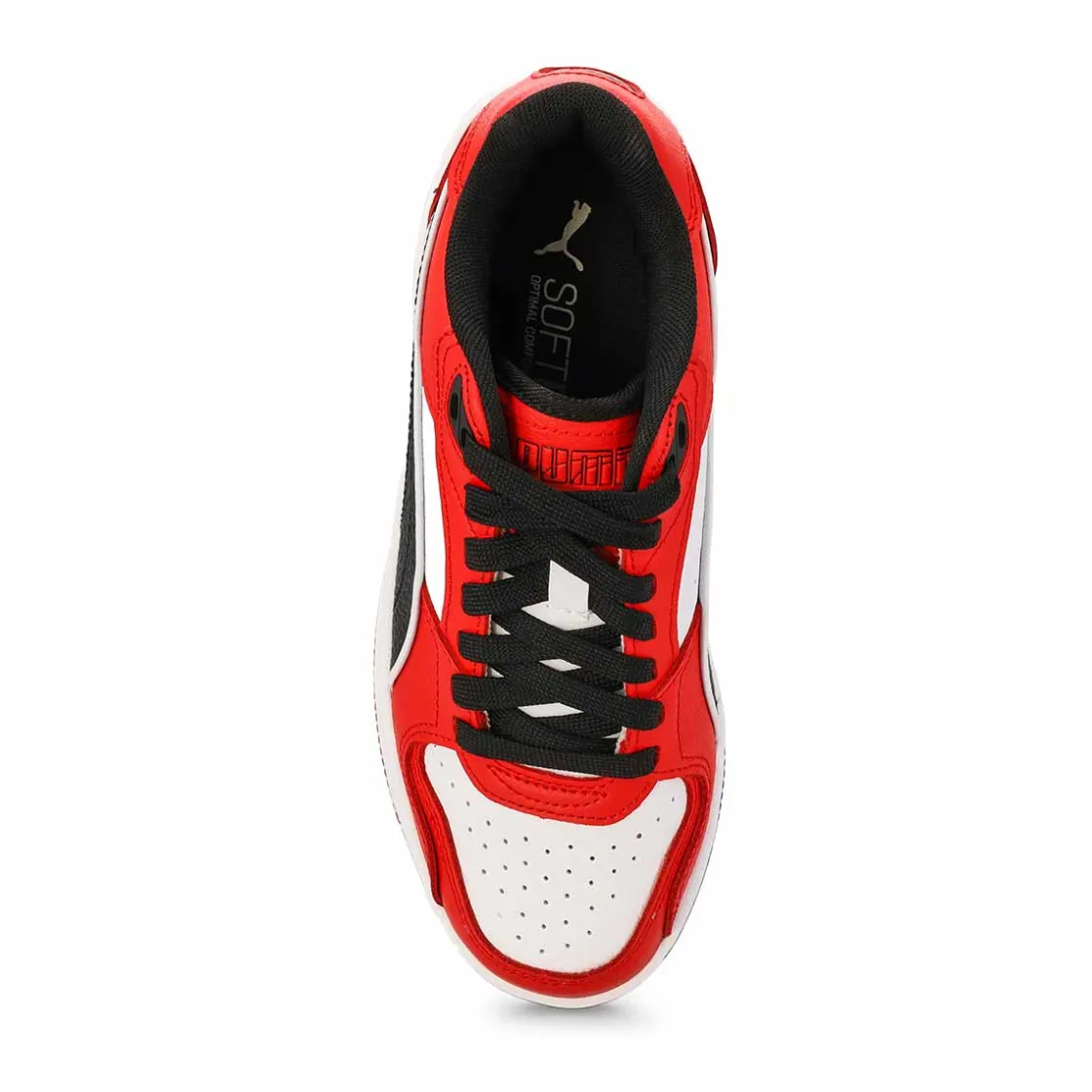 Puma Rebound Break Low Boys Red/Black/White Hot