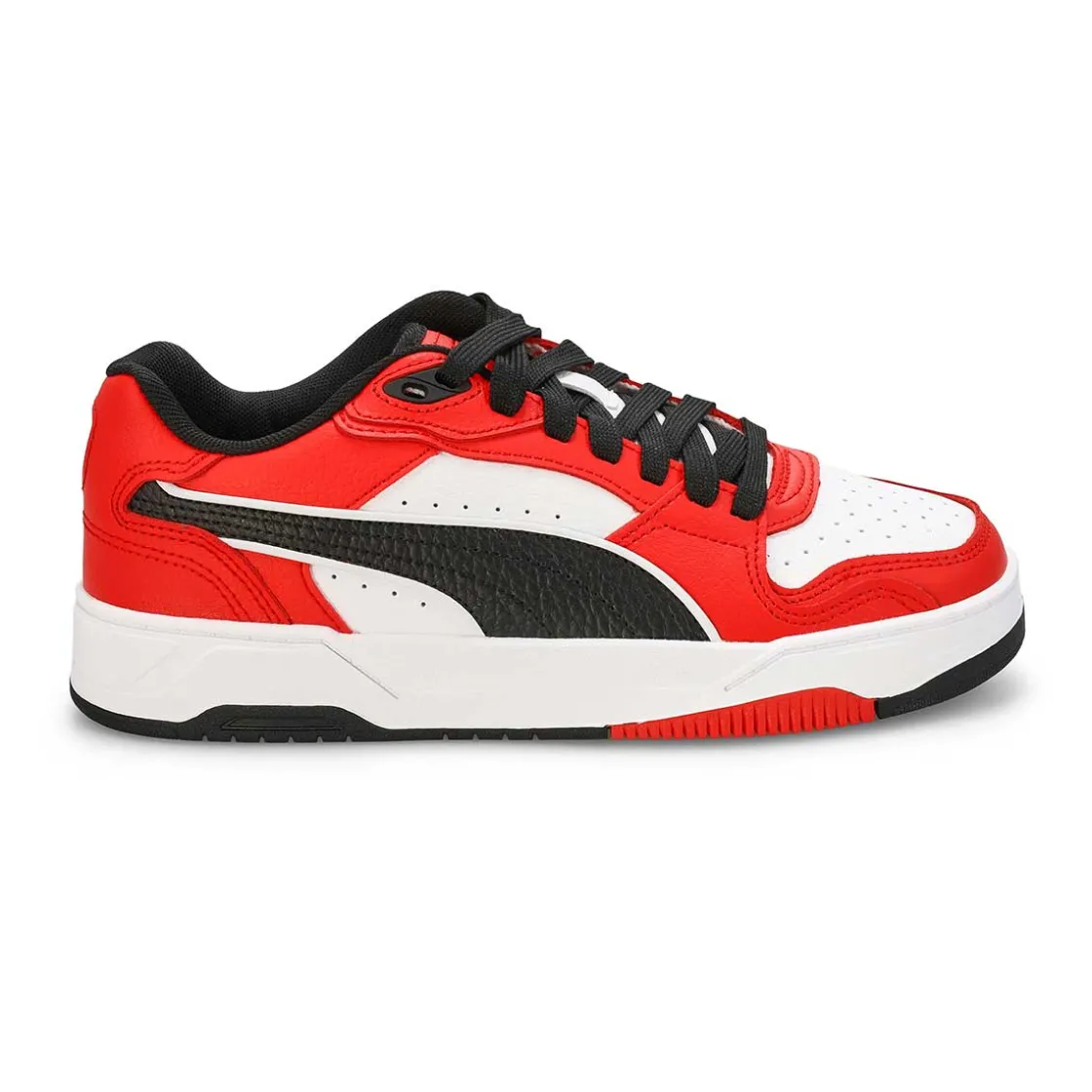 Puma Rebound Break Low Boys Red/Black/White Hot