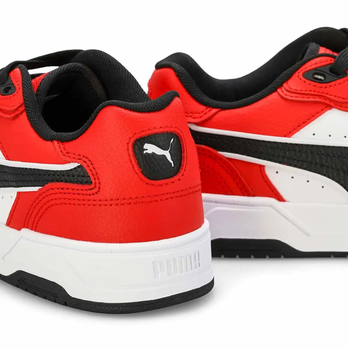 Puma Rebound Break Low Boys Red/Black/White Hot