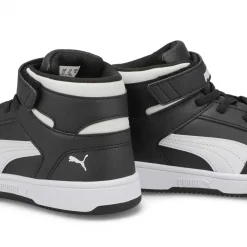 Puma Rebound Layup SL V PS Kids Black/White Outlet