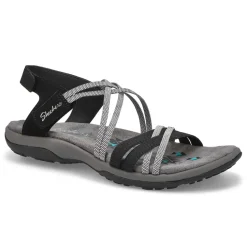 Skechers Reggae Slim Takes Two Women Black/Charcoal Online