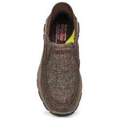 Skechers Respected Garville Men Dark Brown Hot