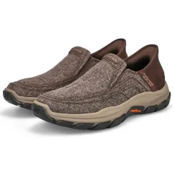 Skechers Respected Garville Men Dark Brown Hot