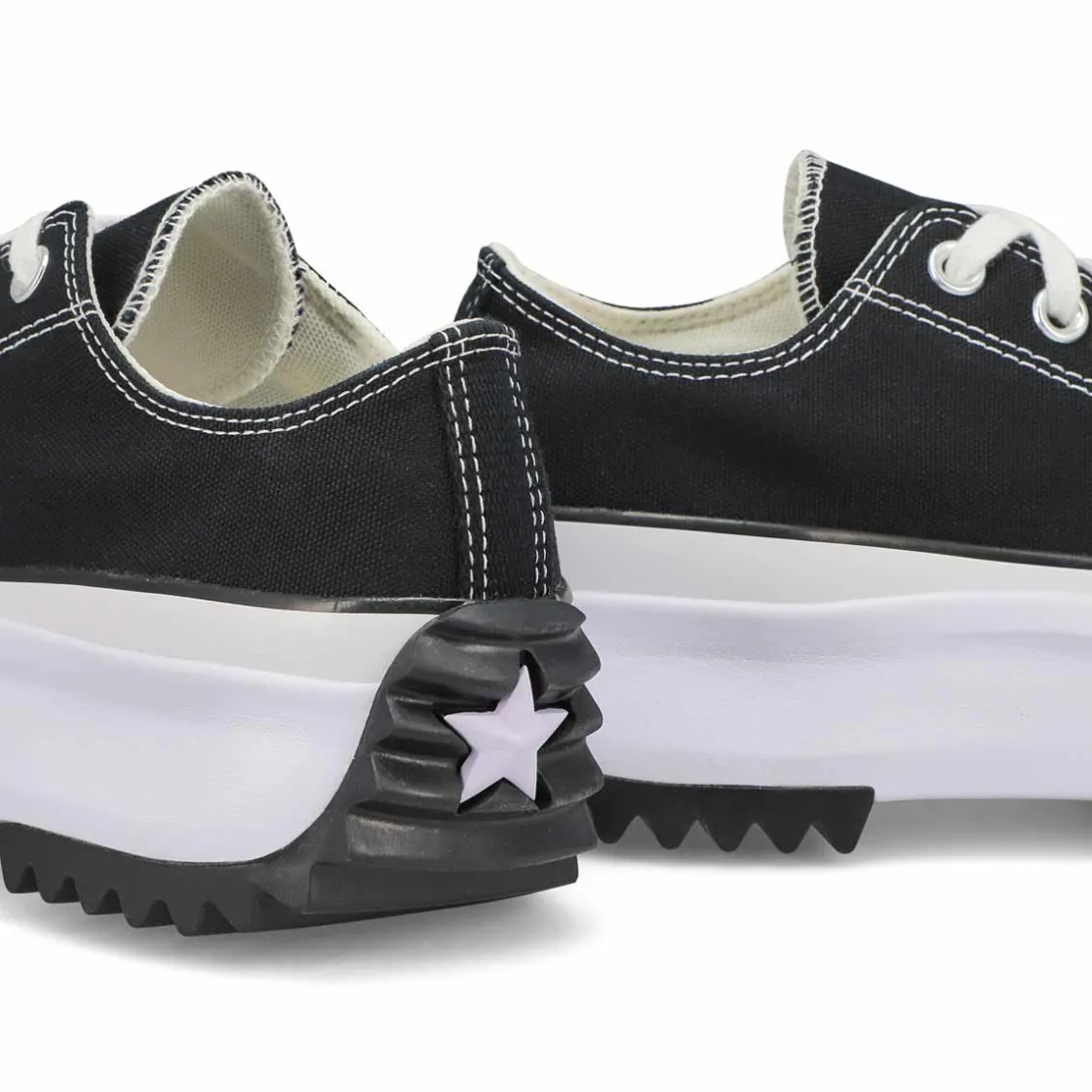 Converse Run Star Hike Women Black/White Sale