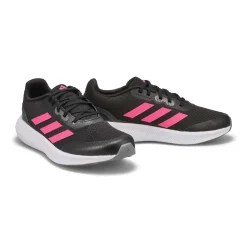 Adidas RunFalcon 3.0 K Girls Black/Pink Sale