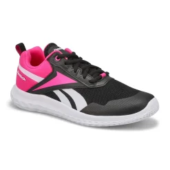 Reebok Rush Runner 5 Girls Black/Pink Sale