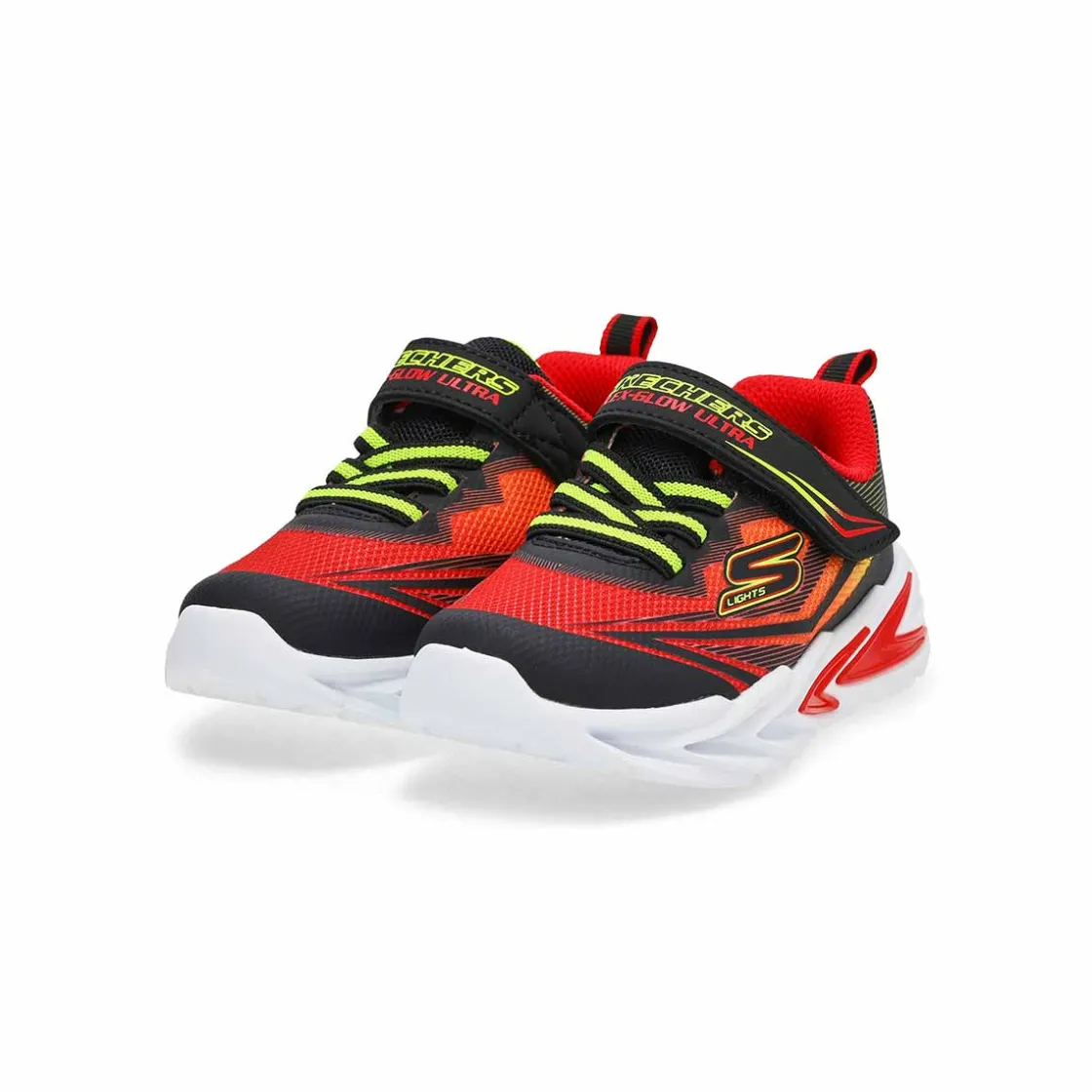 Skechers S Lights Flex-Glow Ultra Boys Outlet