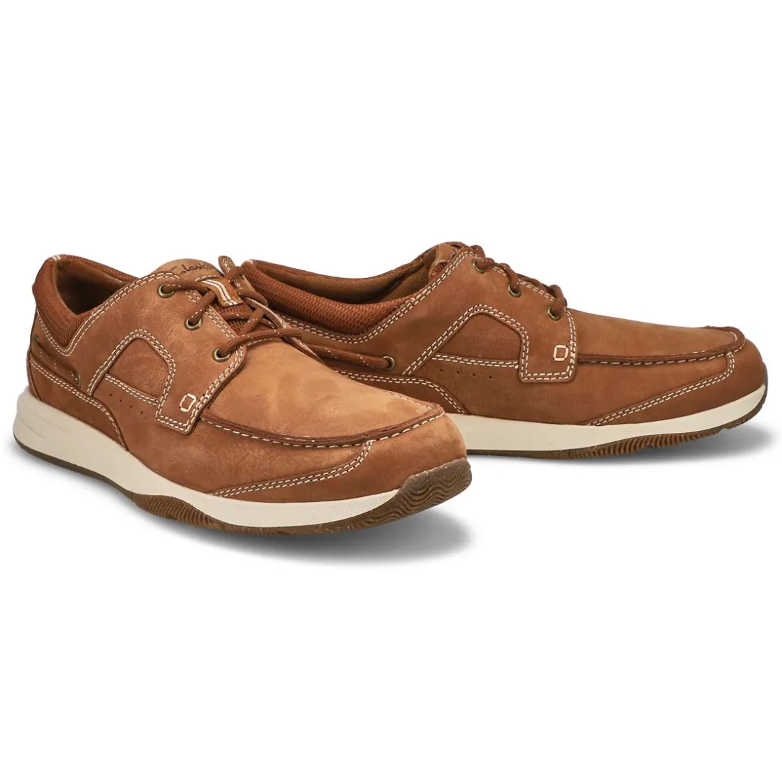 Clarks Sailview Lace Men Light Tan New