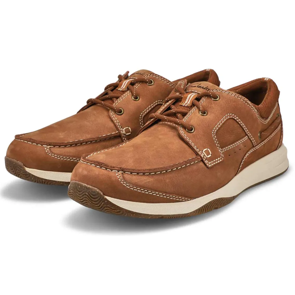 Clarks Sailview Lace Men Light Tan New