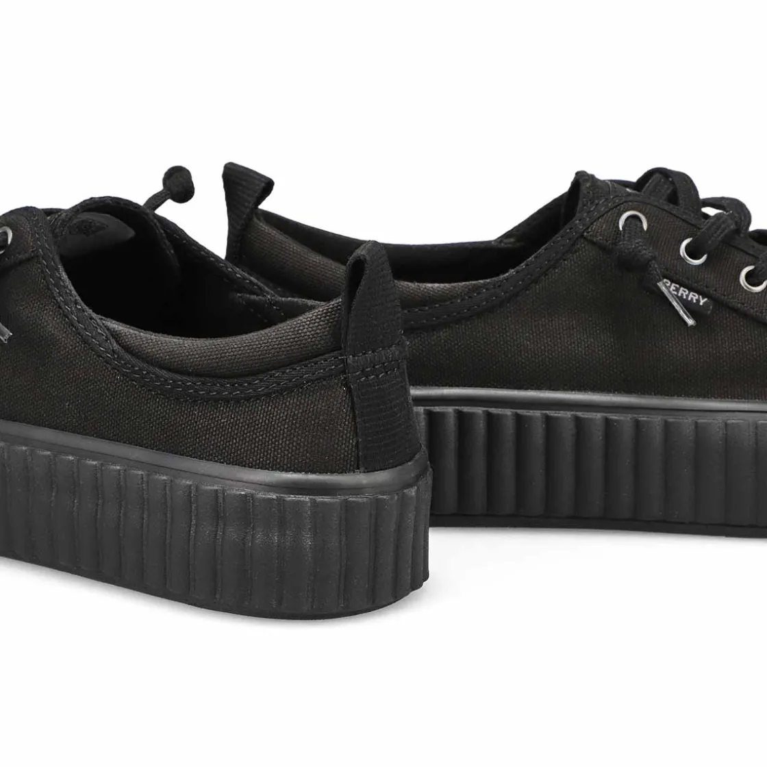 Sperry Seacycled Pier Wave Platform LTT Women Black Outlet