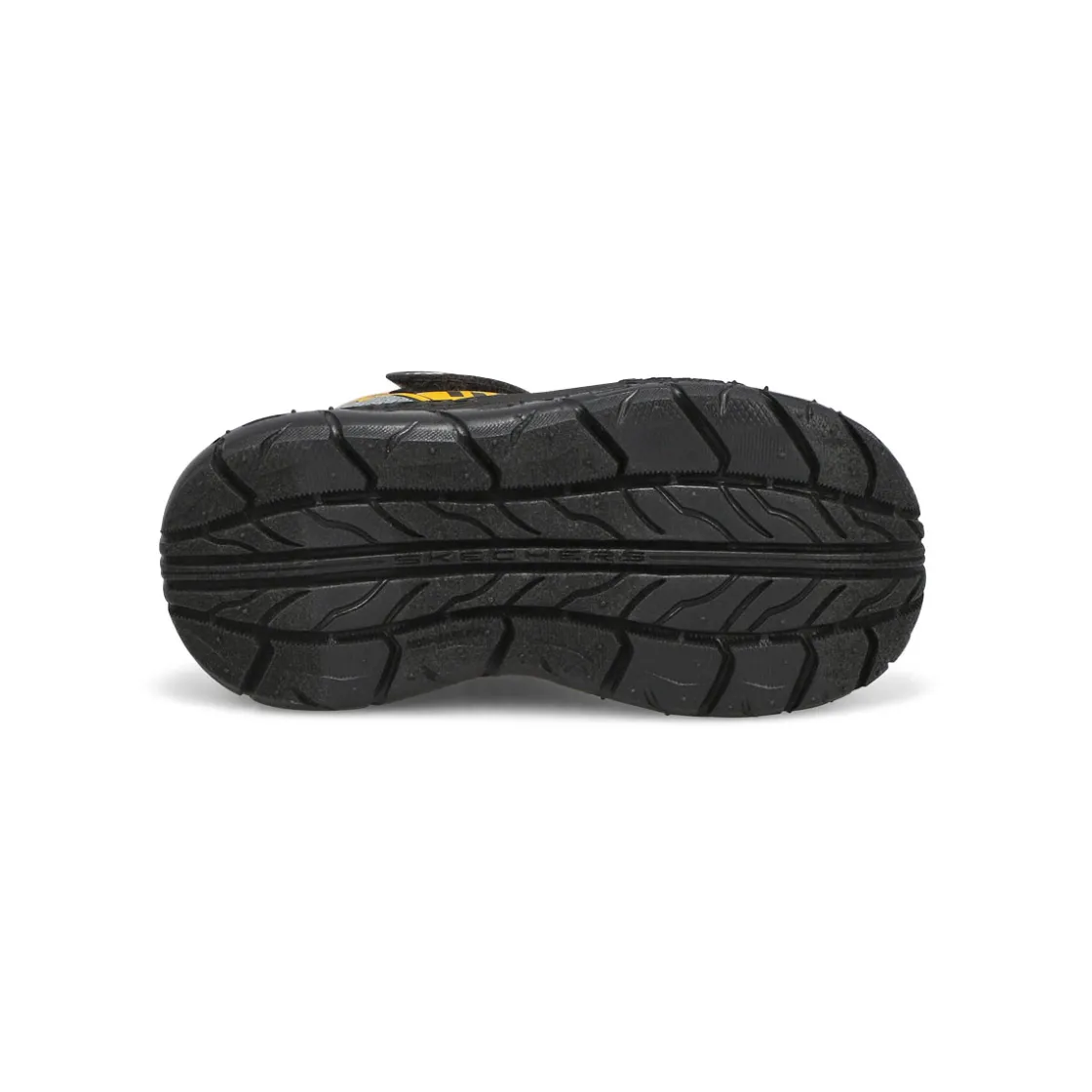 Skechers Skech Tracks Baby and Toddlers Charcoal/Yellow Sale