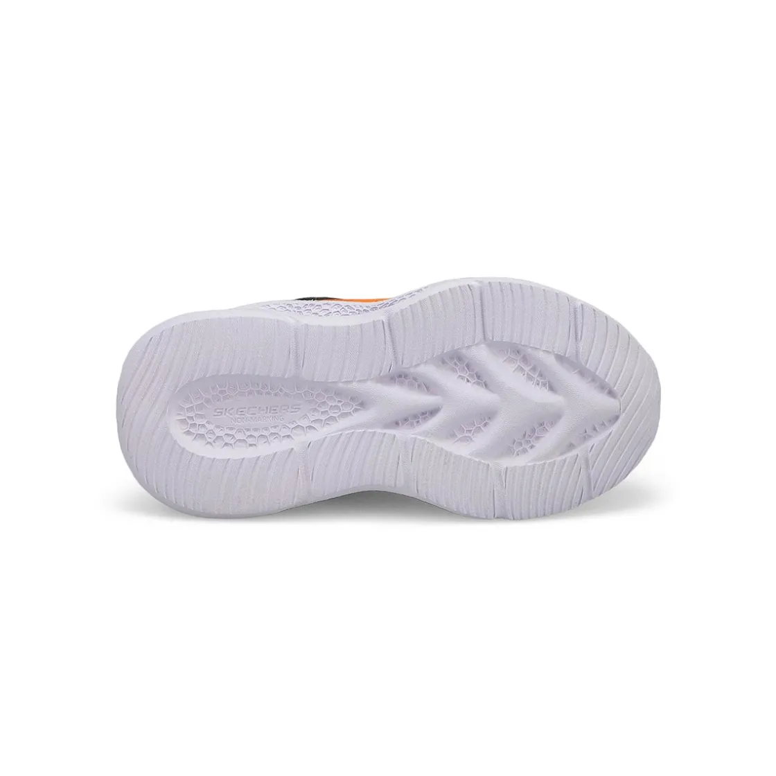 Skechers Meteor-Lights Baby and Toddlers Navy/Orange Sale