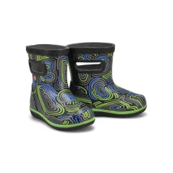 Bogs Skipper II Cloud Geo Baby and Toddlers Black/Multi New