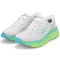 Skechers Slip-Ins Max Cushioning Elite 2.0 Women White/Blue Best