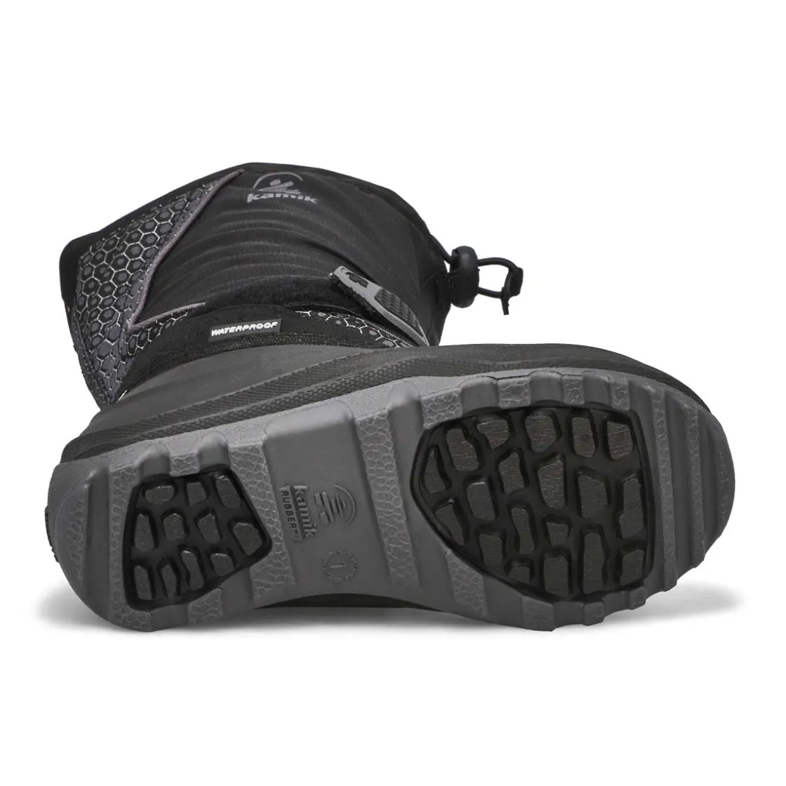 Kamik Snowfall P 2 Boys Black/Charcoal Outlet
