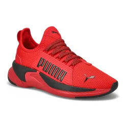 Puma Softride Premier Slip On Jr Kids Black/Red Clearance